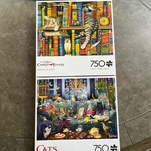 Buffalo Puzzle Games Cat Jigsaw Puzzle 750 pcs